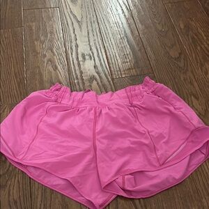 lululemon athletica Bright Pink Athletic Shorts High rise
High rise; 4 inch
